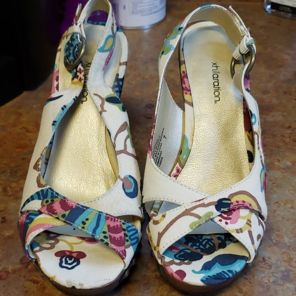 High heel sandals